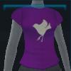 Bird print t-shirt