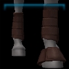 Rex Stamper walnut sporty leg protectors and bell boots