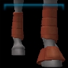 Rex Stamper chestnut sporty leg protectors and bell boots