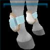 Blueberry open front boots
