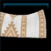 Latte Western saddle pad