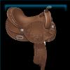 Canadian Tuxedo Western saddle