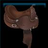 Soft Fringe Suede Western saddle