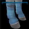 Soft Fringe Suede leg wraps