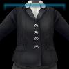 Black competition jacket