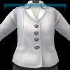 White competition jacket