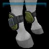 Olive jumping boots