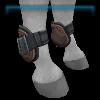 Brown jumping boots