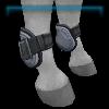 Light grey jumping boots