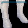 Bone White boots