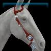 Cherry western bridle