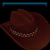 Cappucino felt hat