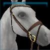 Chai Latte English bridle