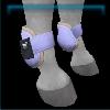 Lavender Dreams open front boots