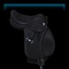 Goth Academia jumping saddle