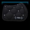 Goth Academia saddle pad