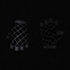 Goth Academia mesh gloves