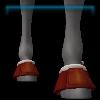 JVN Ruby red royal bell boots