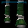 JVN Forest green deluxe leg protectors and bell boots