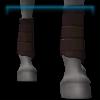 JVN Bark brown sporty leg protectors