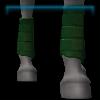 JVN Forest green sporty leg protectors