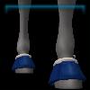 JVN Royal blue royal bell boots