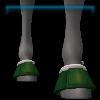 JVN Forest green royal bell boots