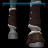 JVN Bark brown royal leg protectors and bell boots
