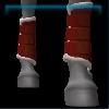 JVN Ruby red royal leg protectors