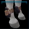 Runologist Druid open front boots