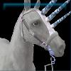 Aurora Skies horned bridle