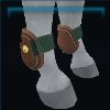 Down to Earth open front boots