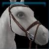 Berry Bear Hug English bridle