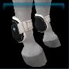 Galactic Glamour open front boots