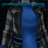 Checkered coat