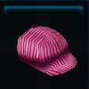 Pink flat cap