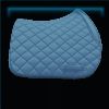 Azure jumping saddle pad