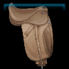 Peach Fuzz Dressage saddle