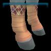 Peach Fuzz leg wraps