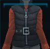 Tangerine Silks top with vest