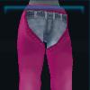 Cherry red chaps