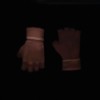 Denim Daredevil fingerless gloves