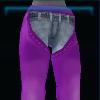 Mauve pink chaps