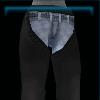 Black chaps