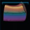 Rainbow Shade dressage saddle pad