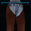 Authentic leather chaps