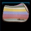 Cotton Candy Dreams jumping saddle pad