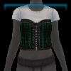 Forest Plaid top