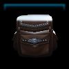 Forest Plaid saddle bag