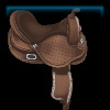 Strawberry Milk Western saddle